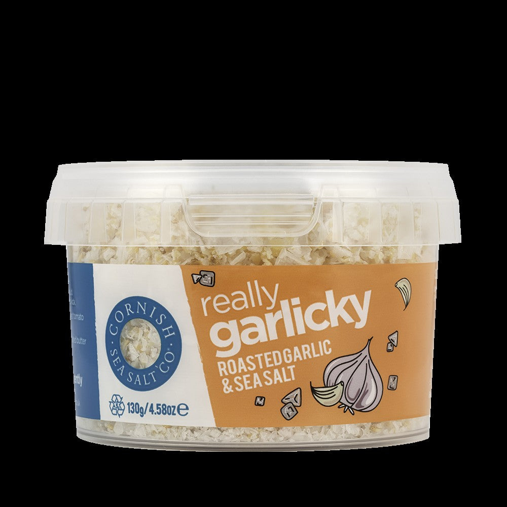 Really Garlicky Seasoning from Cornish Sea Salt 130g-pack of 2