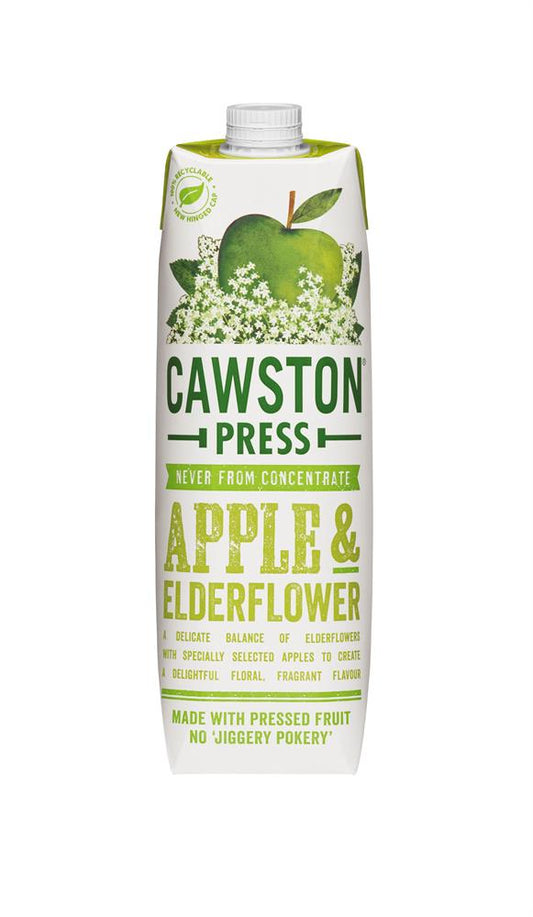 Cawston Press_Apple & Elderflower 1L-pack of 2
