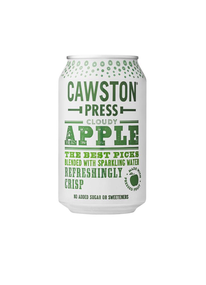 Cawston Press_Sparkling Cloudy Apple Can 330ml-pack of 24