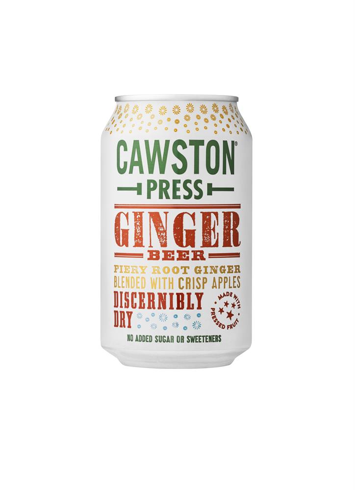 Cawston Press_Sparkling Ginger Beer Can 330ml-pack of 24