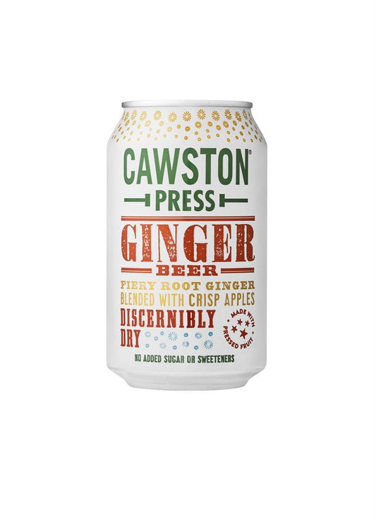 Cawston Press_Sparkling Ginger Beer Can 330ml-pack of 24