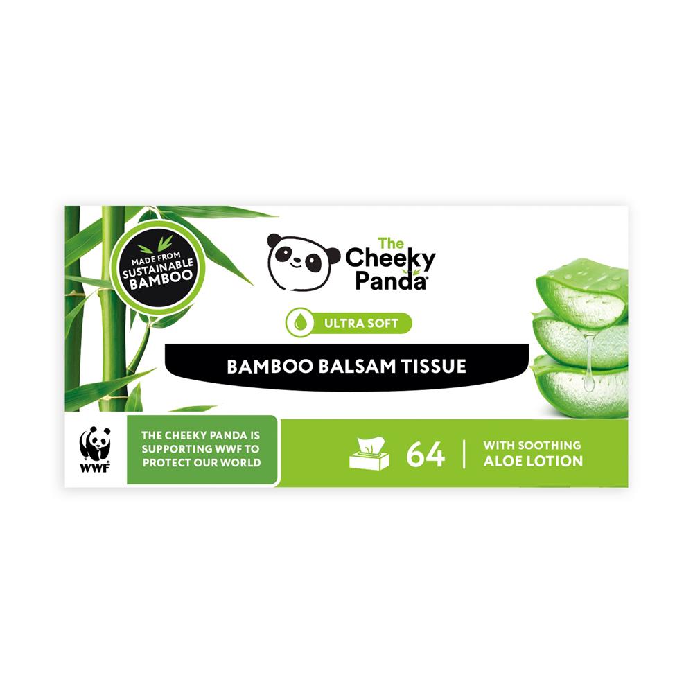 Cheeky Panda_The Cheeky Panda Balsam Bamboo Facial Tissue 64 sheets-pack of 2