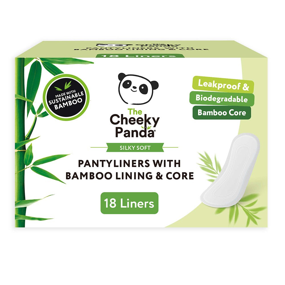 Cheeky Panda_Biodegradable bamboo liner and core pantyliners-pack of 2