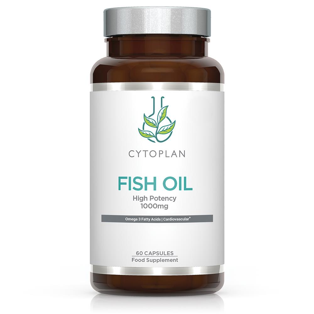 Cytoplan_Fish Oil: High Potency Omega 3 EPA/DHA 60 Capsules