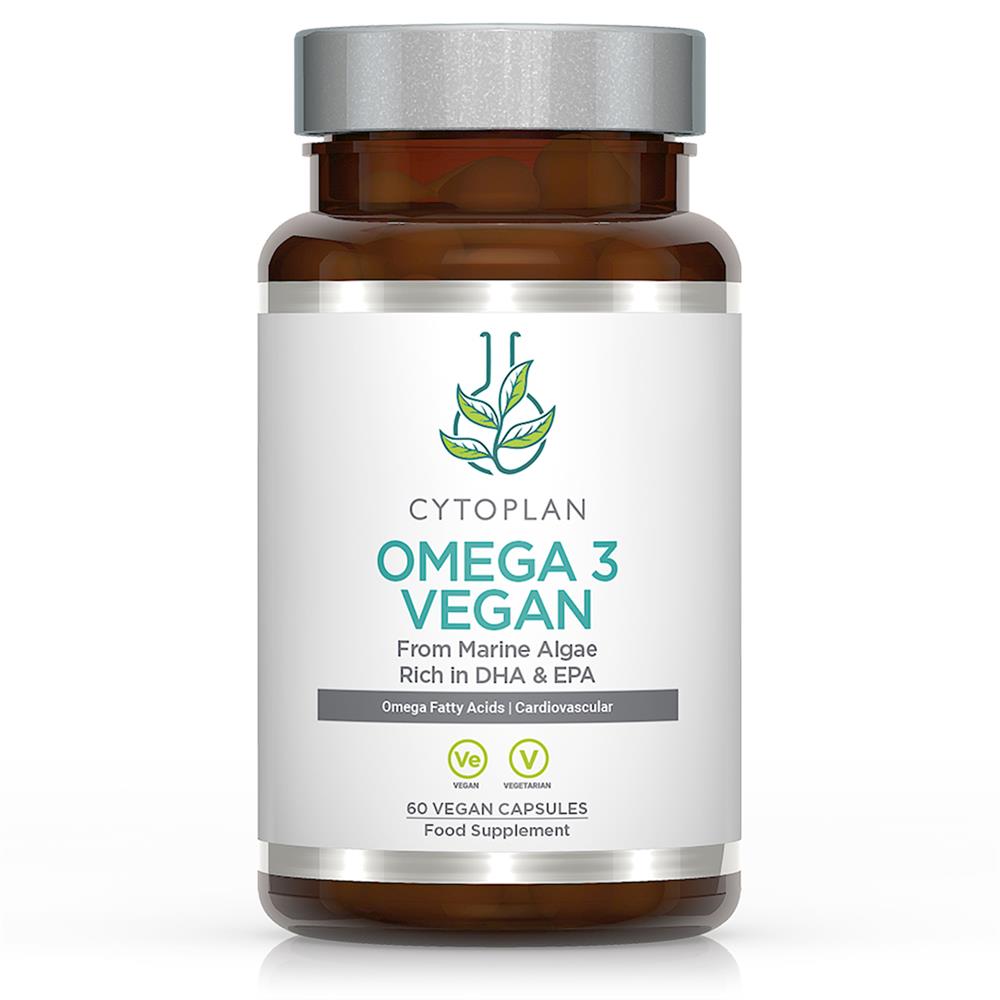 Cytoplan_Omega 3 Vegan From Marine Algae - Rich in DHA & EPA 60 capsules