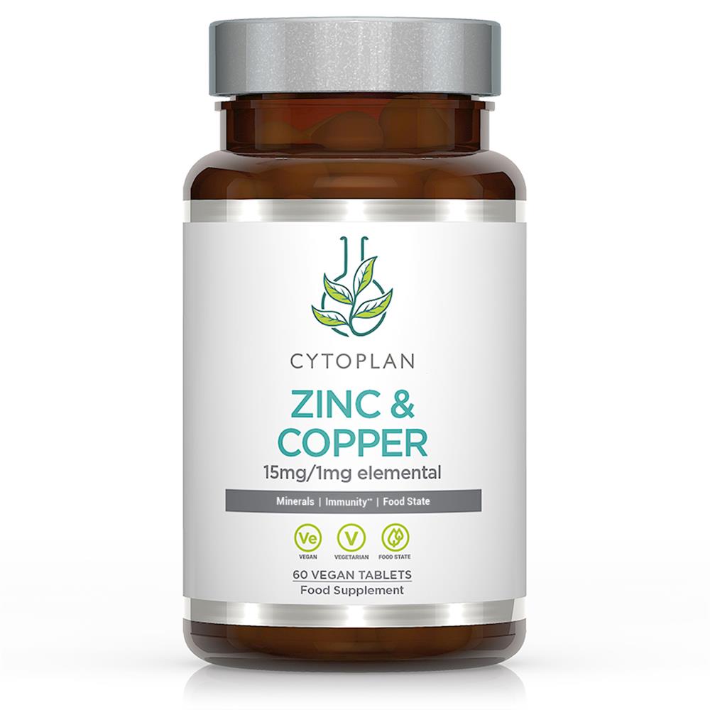 Cytoplan_Zinc Copper 15 mg 1 mg 60 tablets