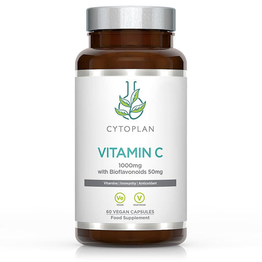 Cytoplan_Vitamin C + Bioflavonoids: 1000mg / 50mg 60 capsules