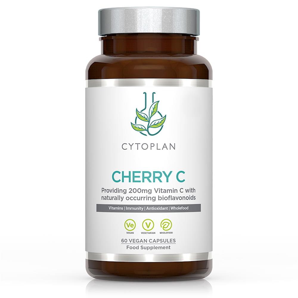 Cytoplan_Cherry C Wholefood Vit C 200mg 60 capsules