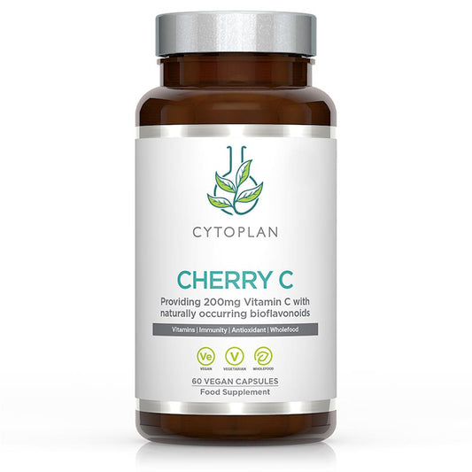 Cytoplan_Cherry C Wholefood Vit C 200mg 60 capsules