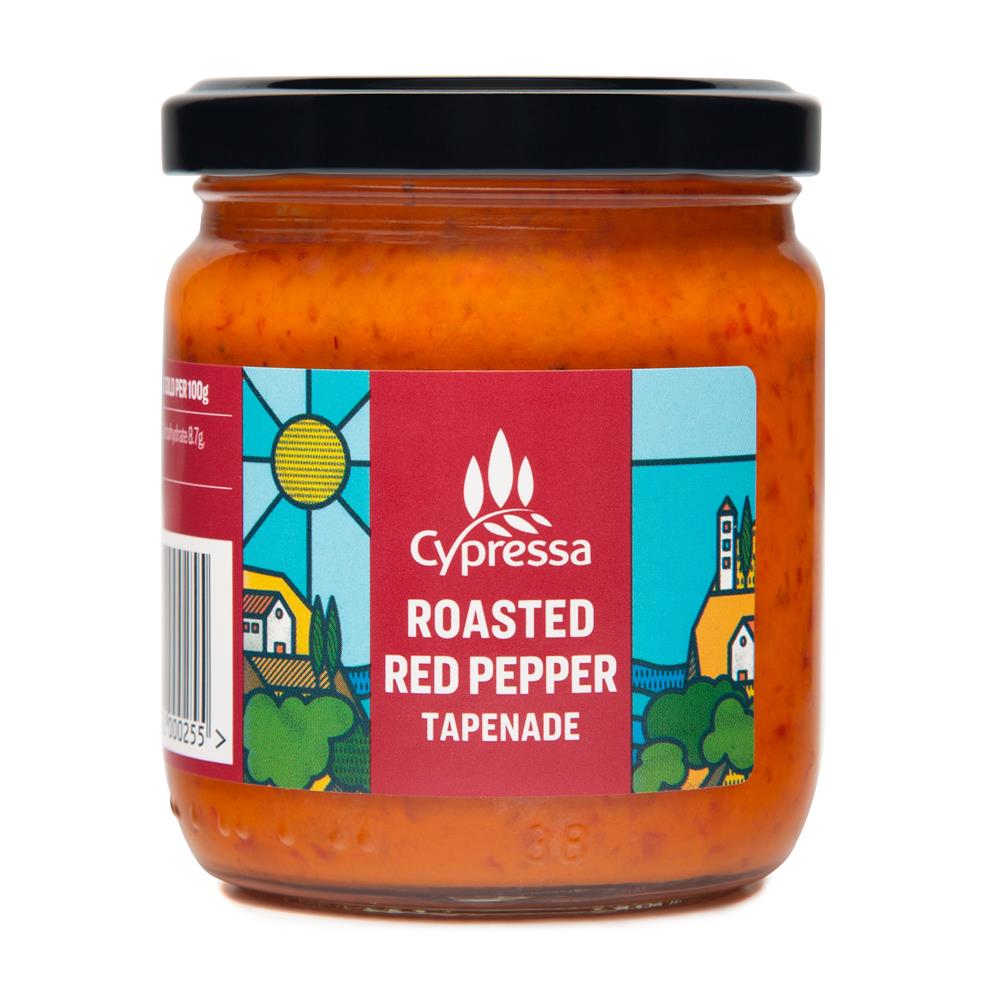 Cypressa_Roasted Red Pepper Tapenade 170g-Pack of 2