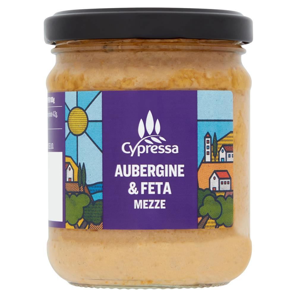 Cypressa_Aubergine & Feta Mezze Tapenade 170g-pack of 2