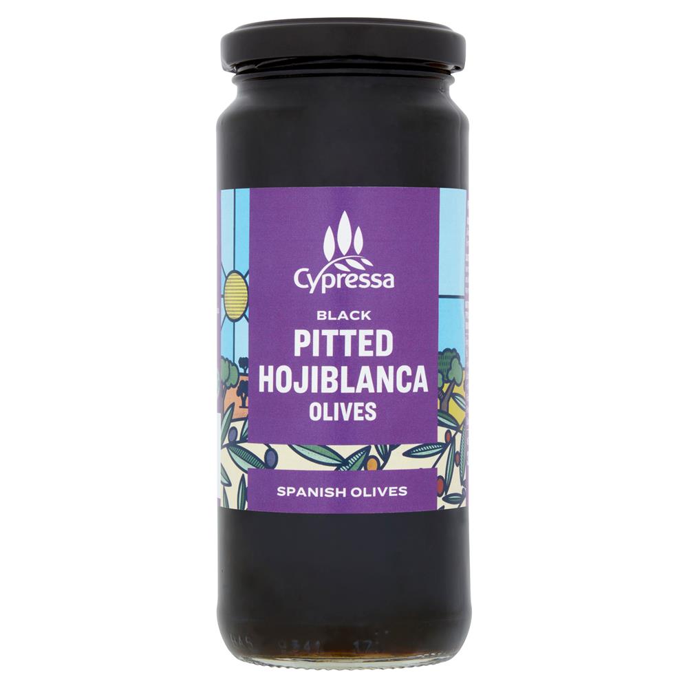 Cypressa_Pitted Black Olives 340g-Pack of 2