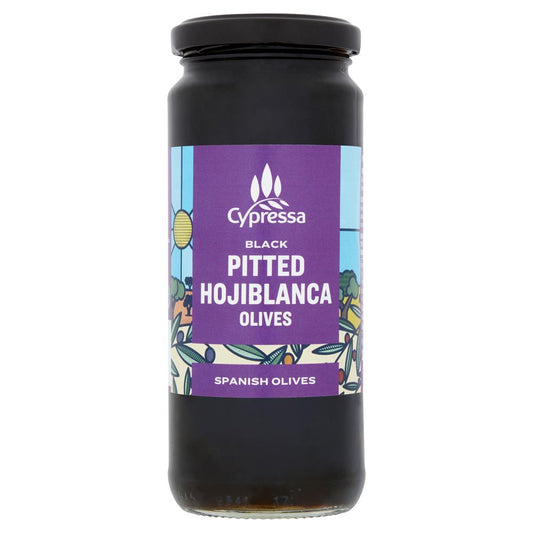 Cypressa_Pitted Black Olives 340g-Pack of 2
