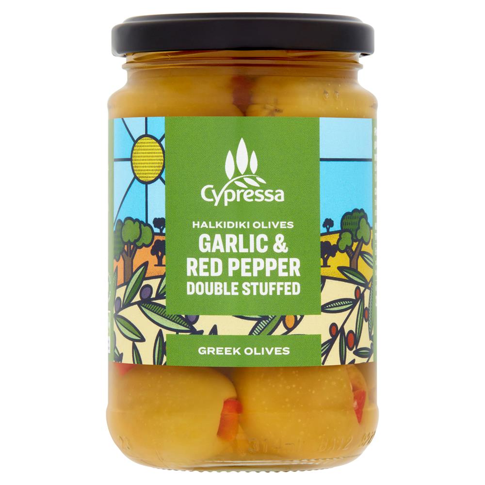 Cypressa_Double Stuffed Olives 315g-pack of 2