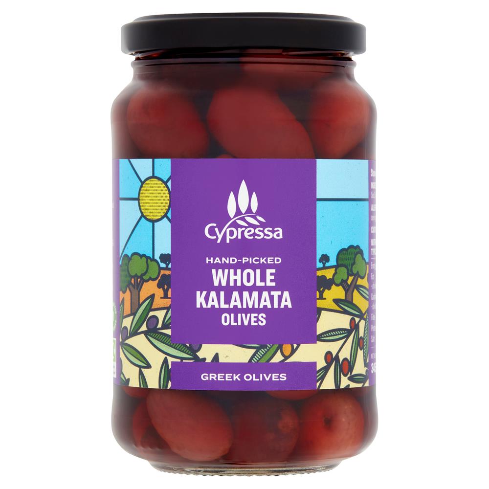Cypressa_Stone-in Kalamata Olives in Brine 345g-pack of 2