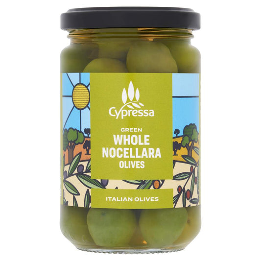 Cypressa_Whole Nocellara Olives 290g-pack of 2
