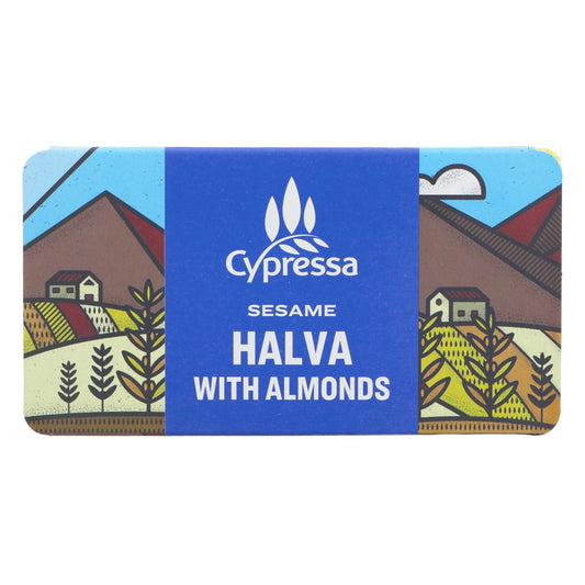 Cypressa_Almond Halva - Sesame Halva with Almonds 250g-Pack of 2