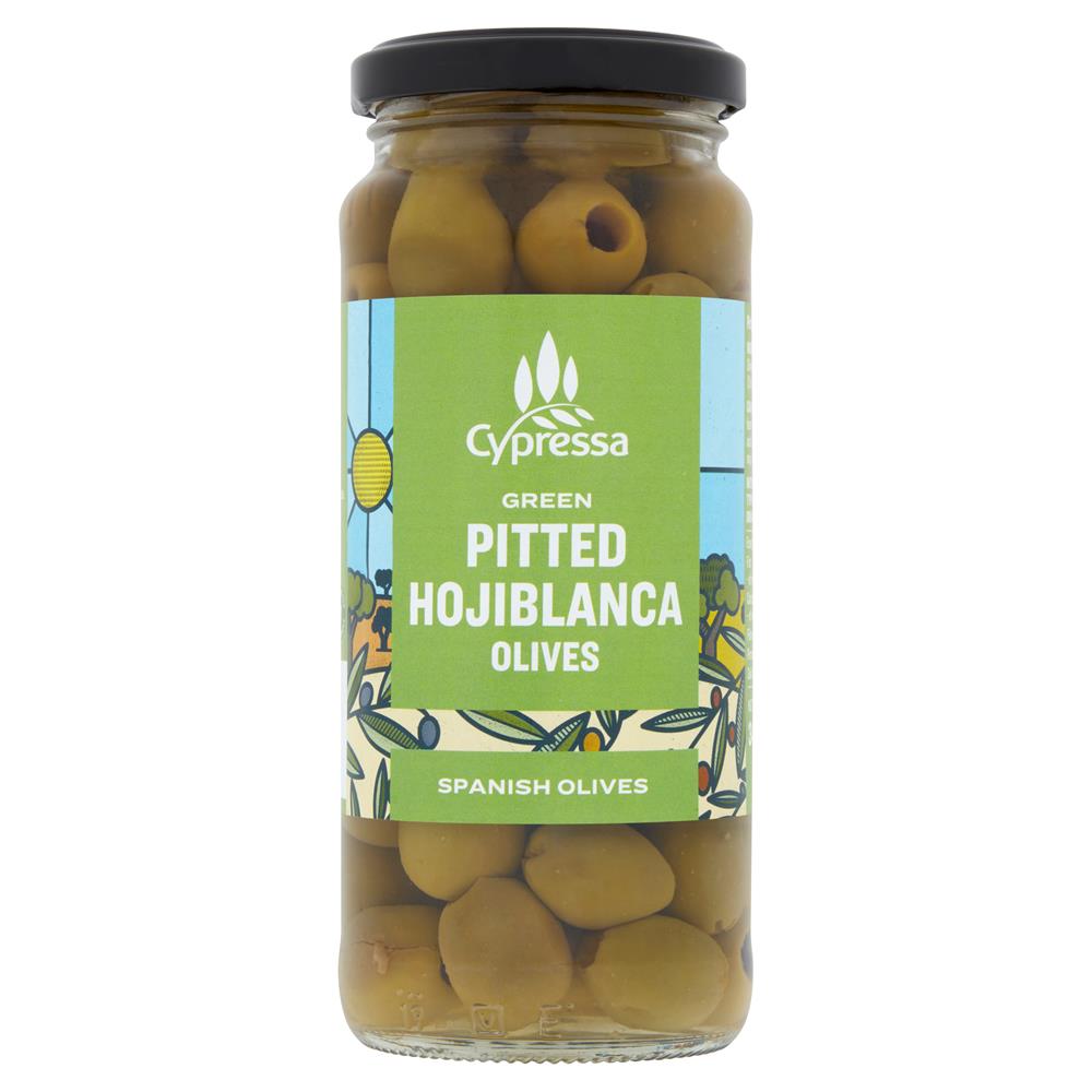 Cypressa_Pitted Green Olives 340g-pack of 2