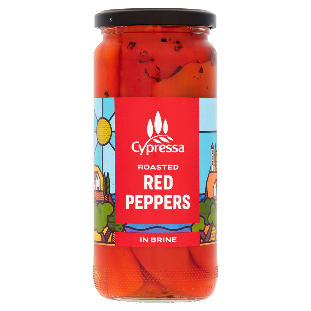 Cypressa_Roasted Red Peppers 465g-pack of 2