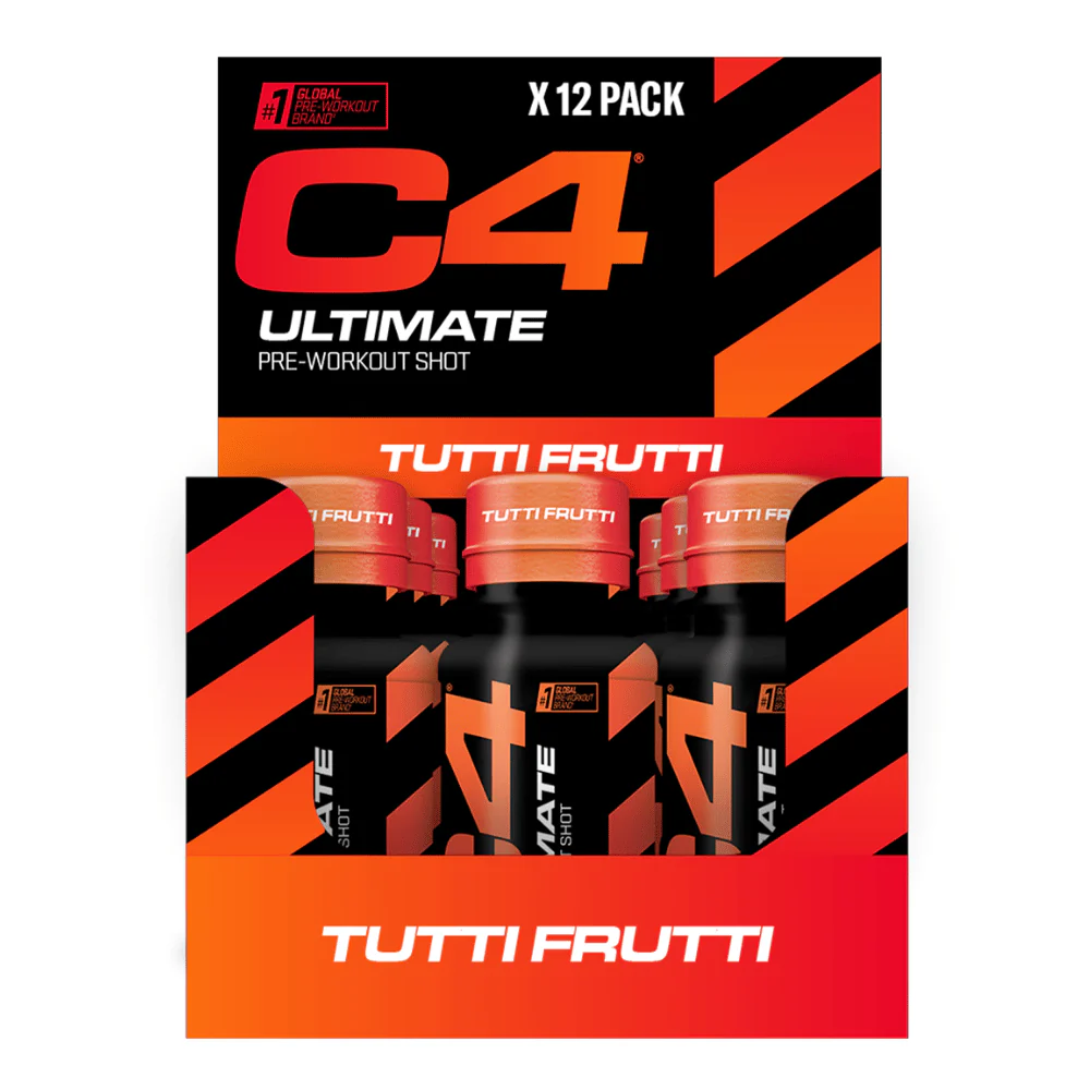Cellucor C4 Ultimate Shot 12x60ml Tutti Frutti