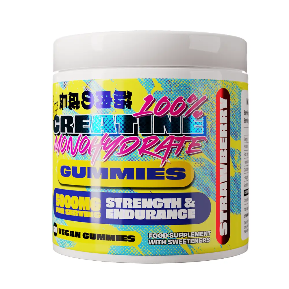 Chaos Crew Creatine Gummies 120Softgels Blueberry