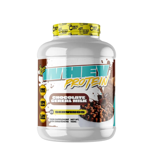 Chaos Crew Whey Protein 720g Chocolate Cereal Milk