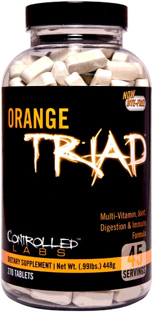 Controlled Labs Controlled Labs Orange Triad - 180 tablets