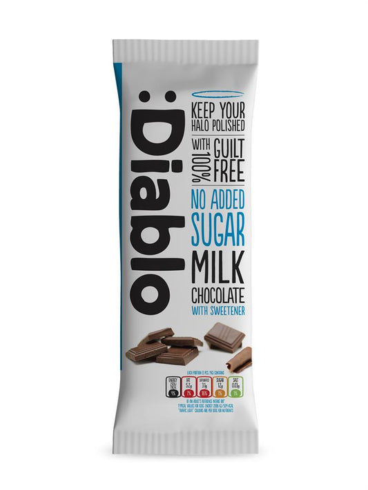 Diablo Sugar Free_Milk Chocolate Bar 85g-pack of 3