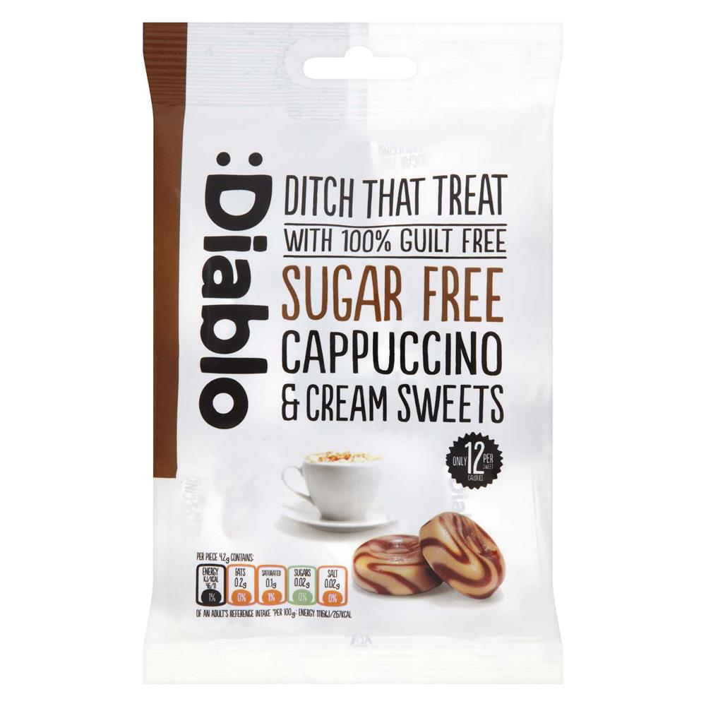 Diablo Sugar Free_Cappuccino & Cream Sweets 75g-pack of 4