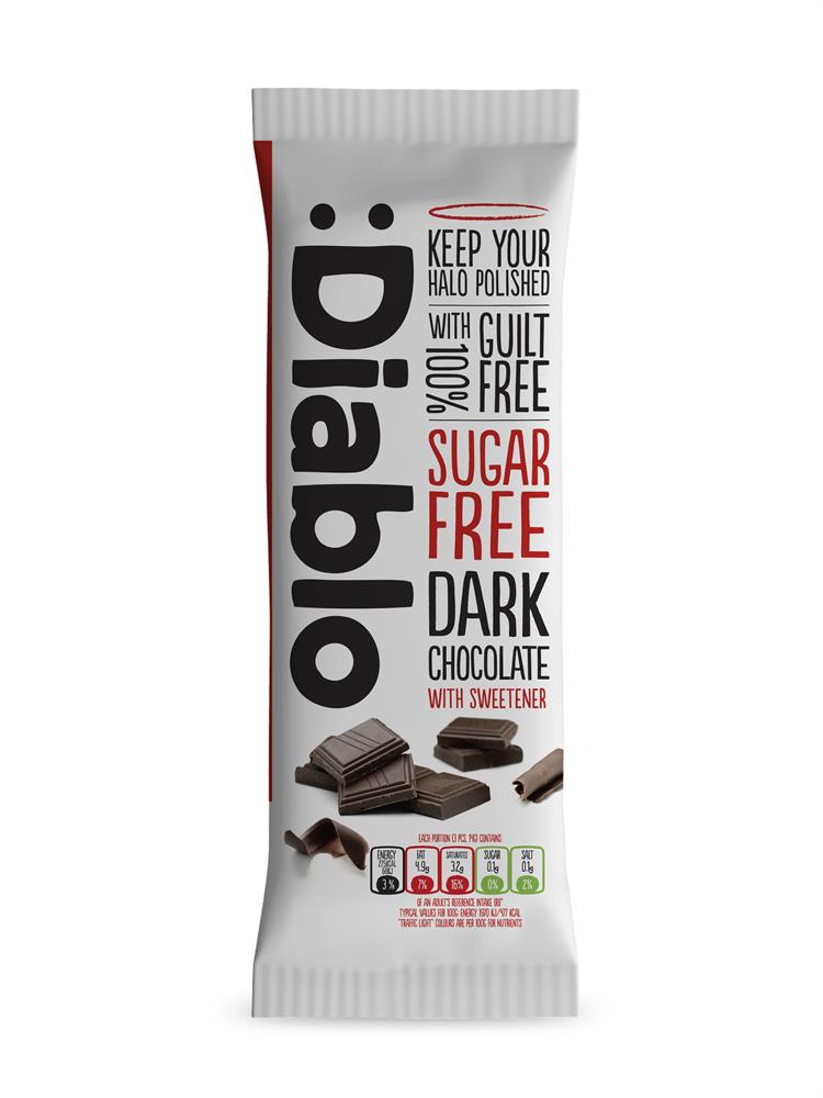 Diablo Sugar Free_Dark Chocolate Bar 85g-pack of 3