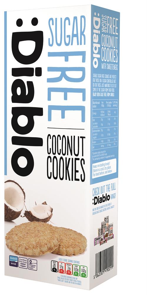 Diablo Sugar Free_Coconut Cookies 150g-pack of 2