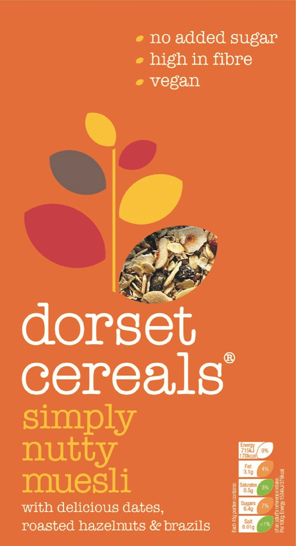 Dorset Cereal_Simply Nutty Muesli 560g