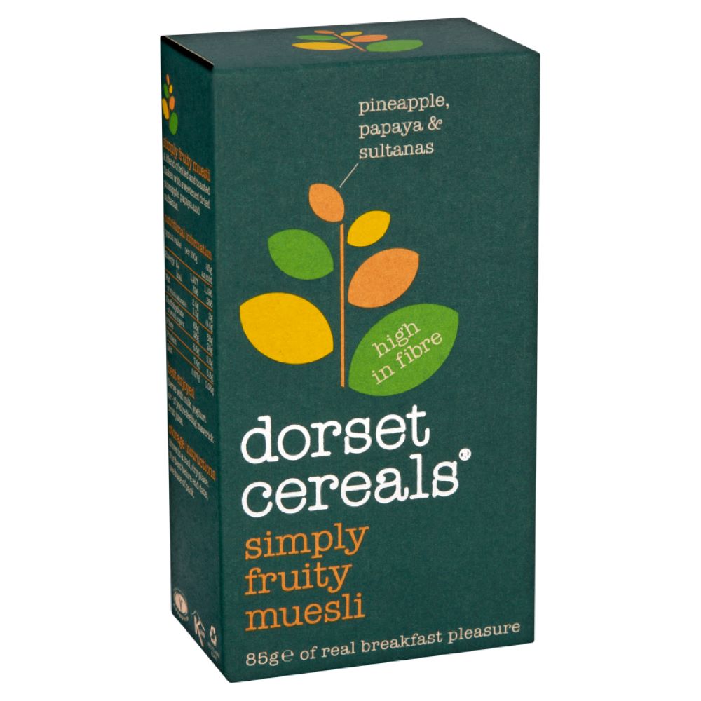 Dorset Cereal_Dorset Simply Fruity Muesli 85g Single Serving-pack of 18