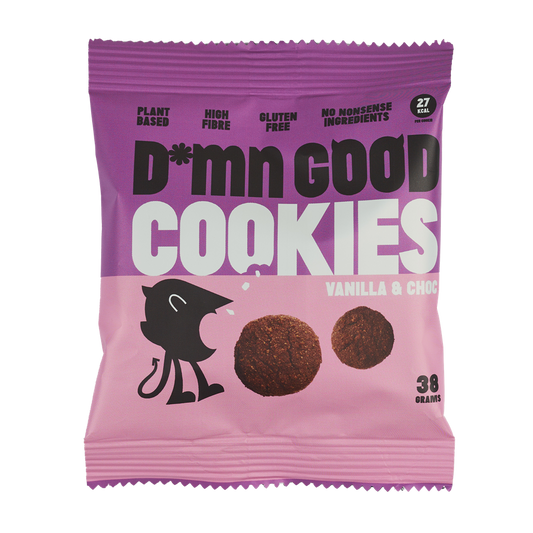 Dmn Good_Vegan Vanilla & Chocolate Cookies 38g-pack of 12