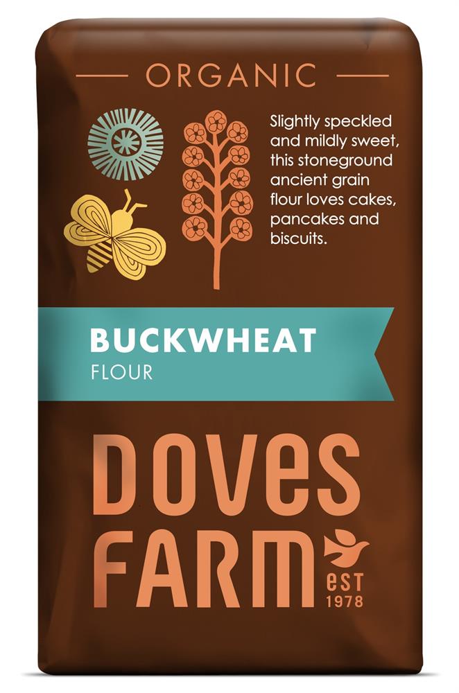 Doves Farm_Organic Buckwheat Flour 1kg-pack of 5