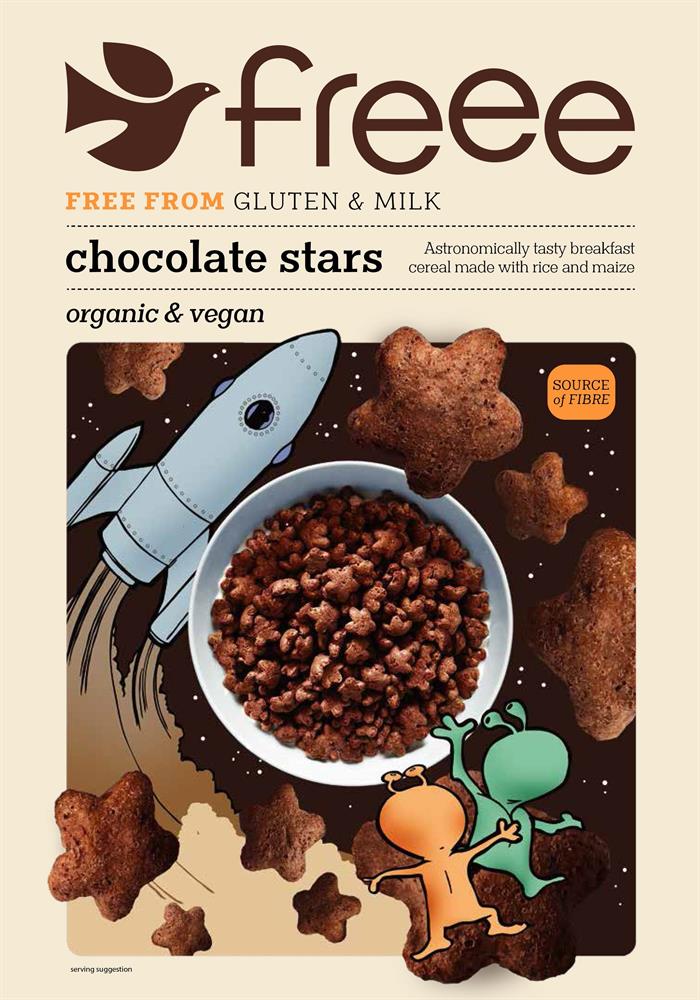 Doves Farm_Gluten Free Organic Chocolate Stars 300g