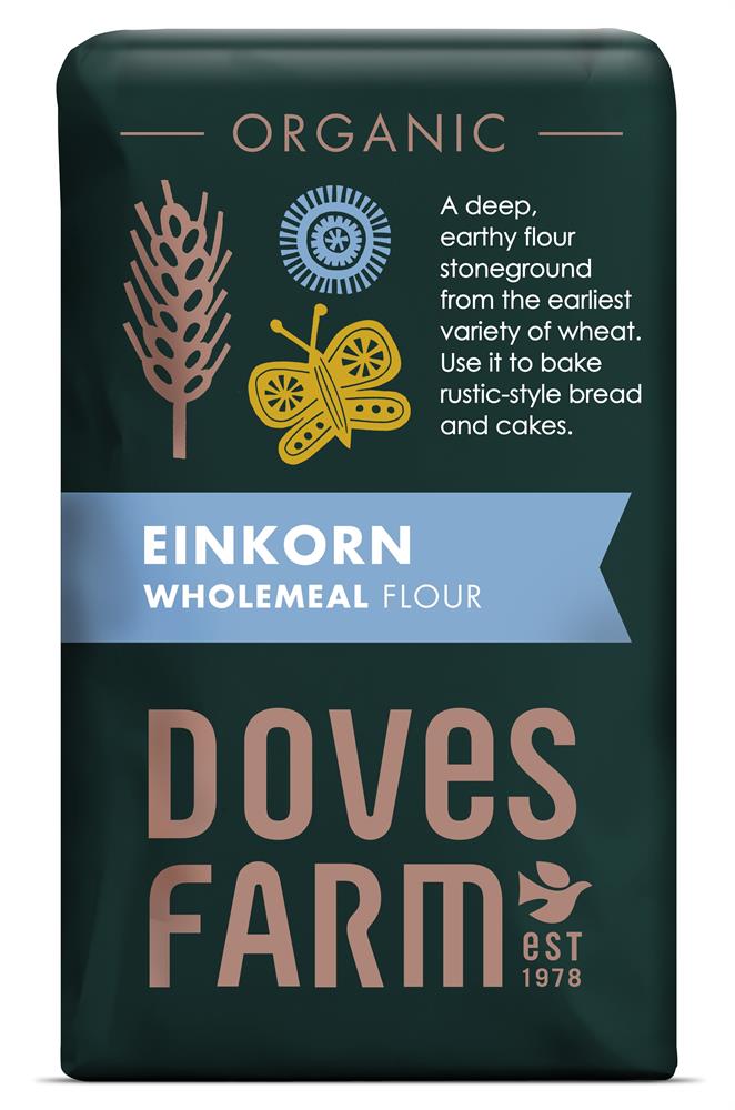 Doves Farm_Einkorn Wholemeal Flour 1kg-pack of 5