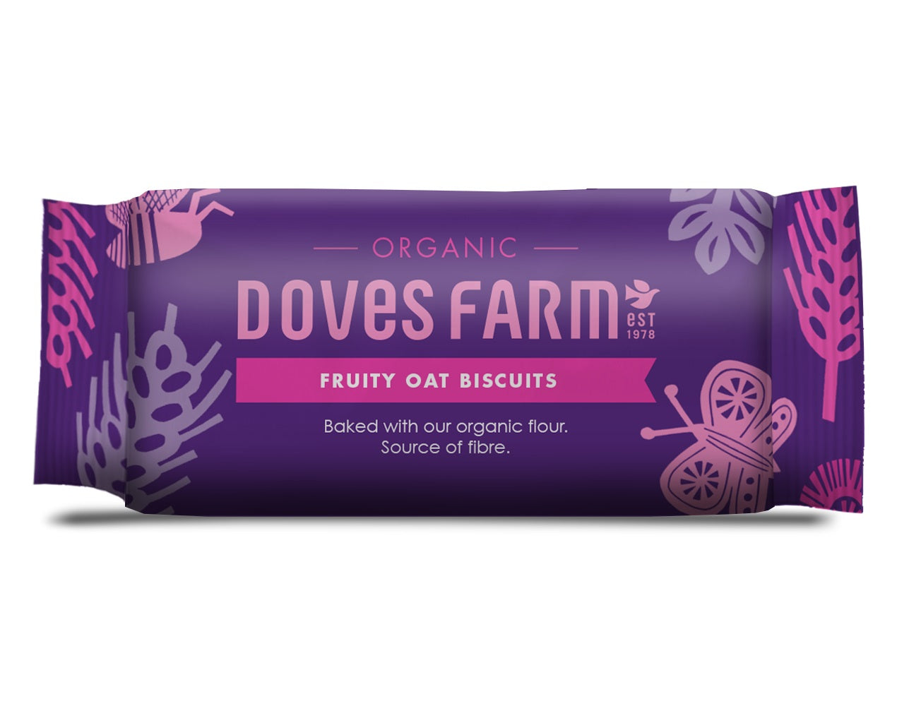 Doves Farm_Organic Fruity Oat Biscuits 200g roll-pack-pack of 4