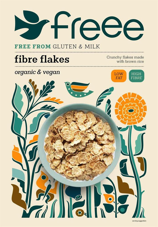 Doves Farm_Gluten Free Organic Fibre Flakes 375g-pack of 5