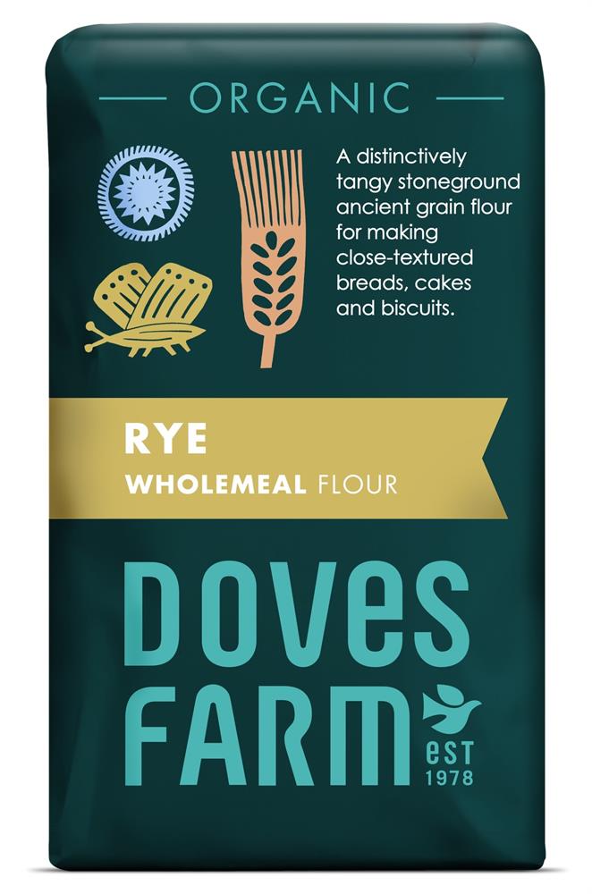 Doves Farm_Organic Wholemeal Rye Flour 1kg-pack of 5