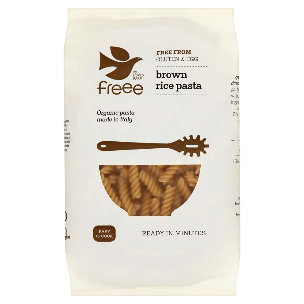 Doves Farm_Gluten Free Organic Brown Rice Fusilli 500g-pack of 4