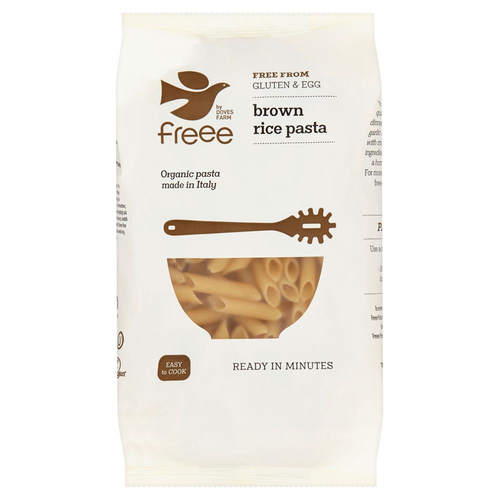 Doves Farm_Gluten Free Organic Brown Rice Penne 500g-pack of 4
