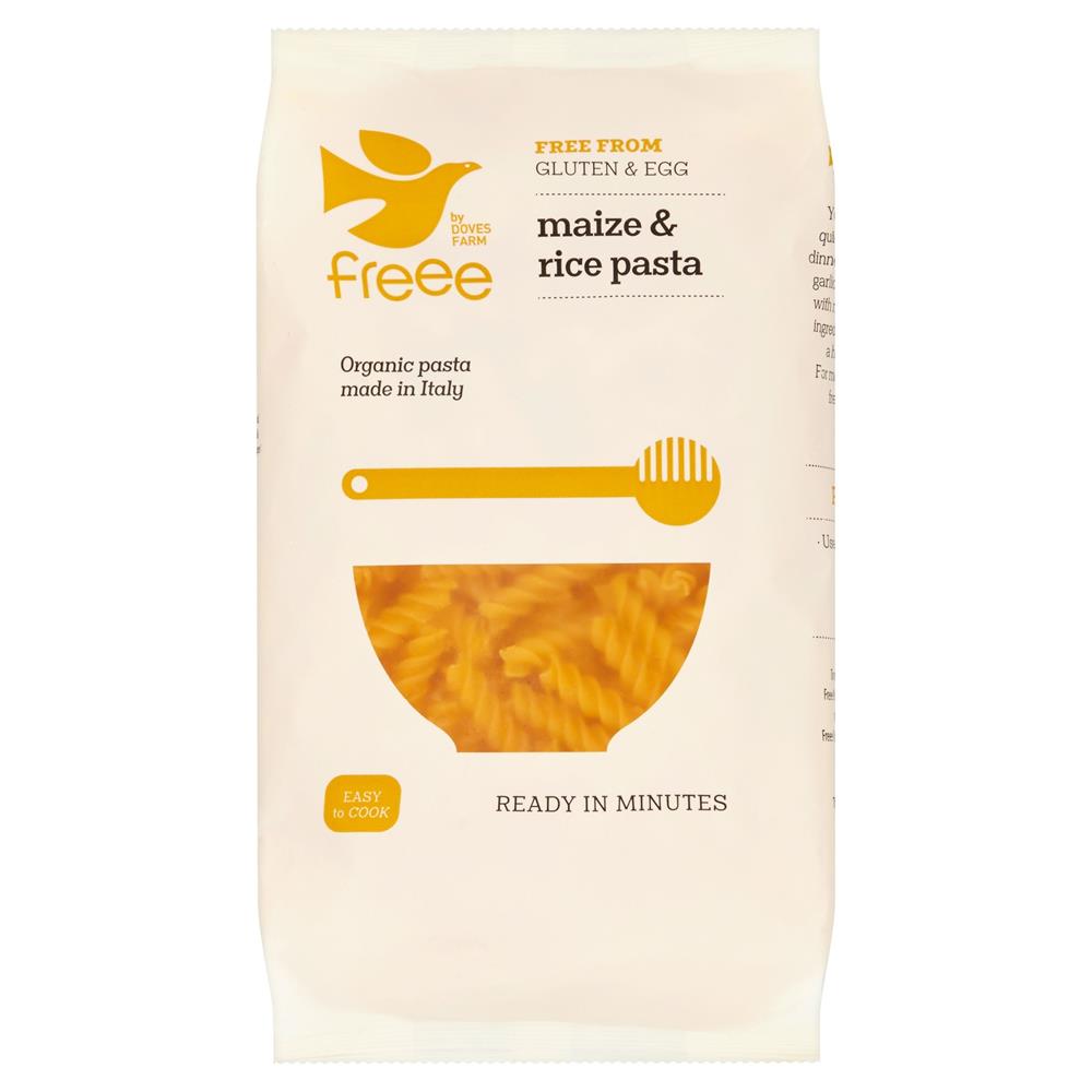 Doves Farm_Gluten Free Organic Maize & Rice Fusilli 500g-pack of 4