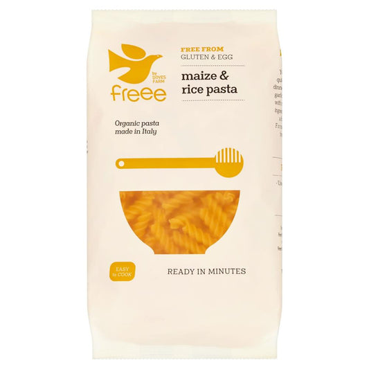 Doves Farm_Gluten Free Organic Maize & Rice Fusilli 500g-pack of 4