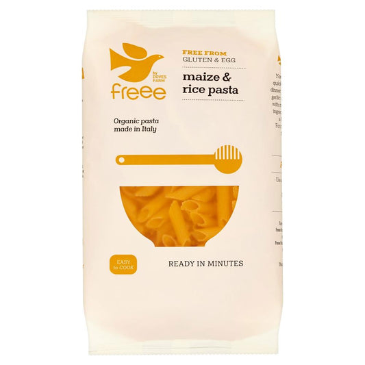 Doves Farm_Gluten Free Organic Maize & Rice Penne 500g-pack of 4