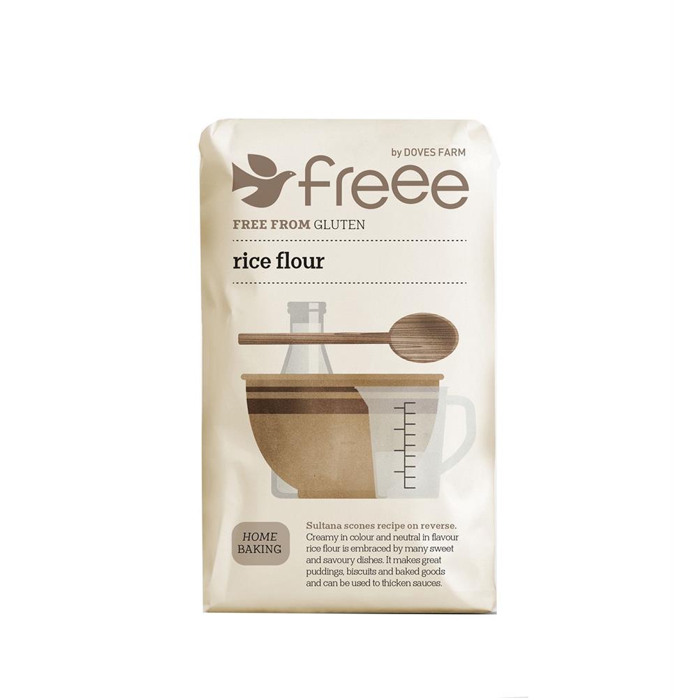 Doves Farm_Rice Flour 1kg Gluten Free-pack of 5