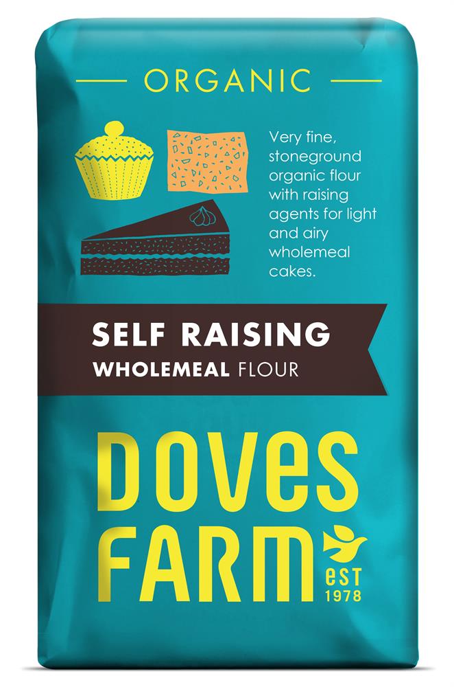 Doves Farm_Organic Self Raising Wholemeal Flour 1kg-pack of 5