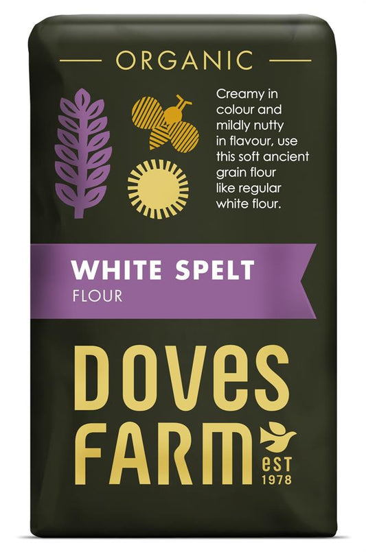 Doves Farm_Organic Spelt White Flour 1kg-pack of 5