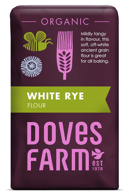 Doves Farm_White Rye Flour Organic 1kg-pack of 5