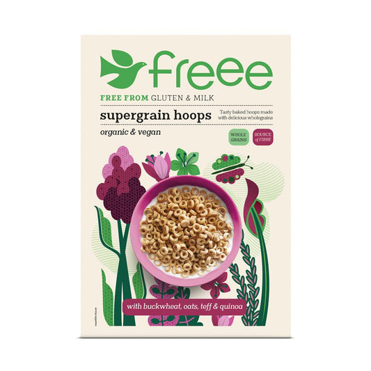 Doves Farm_Freee Org Supergrain Hoops Buckwheat Oats Teff & Quinoa 300g